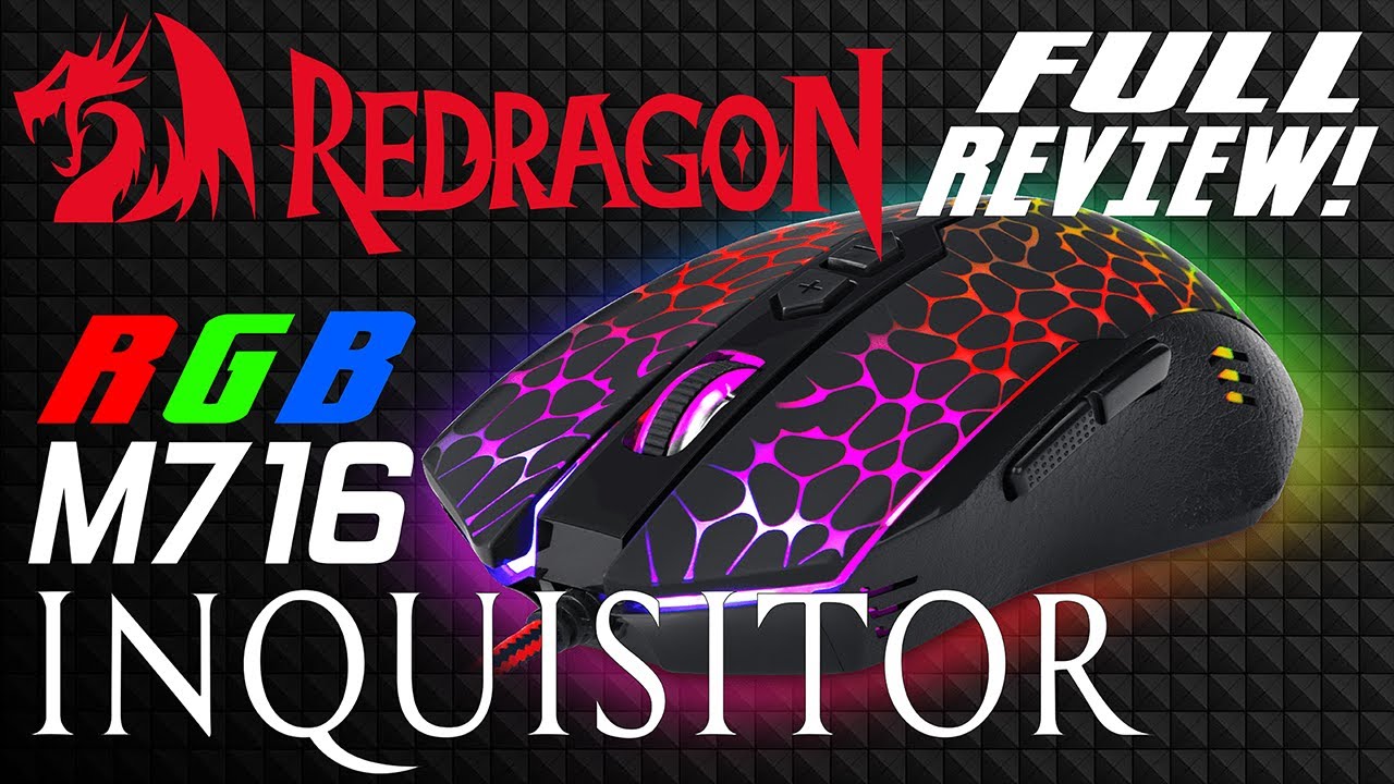 UNBOXING & REVIEW: REDRAGON INQUISITOR M716 Gaming Mouse FULL REVIEW!