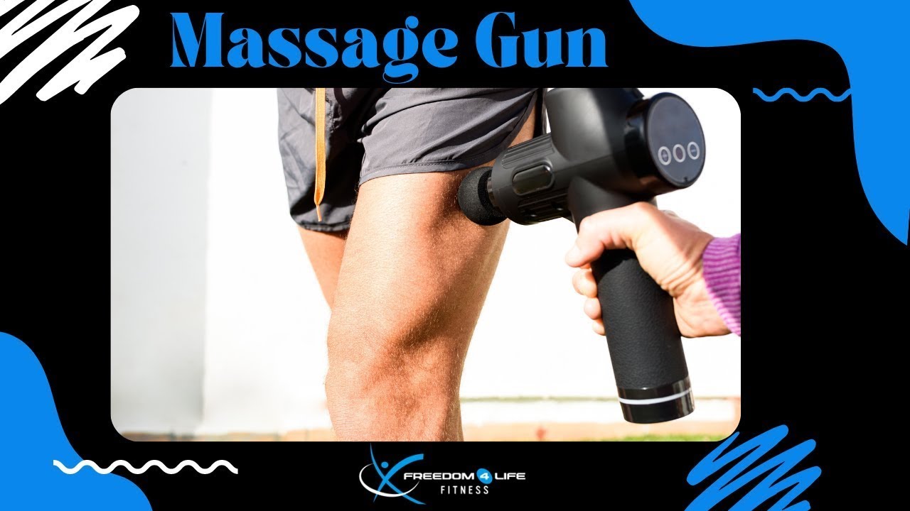 Massage Gun Before and After Workout