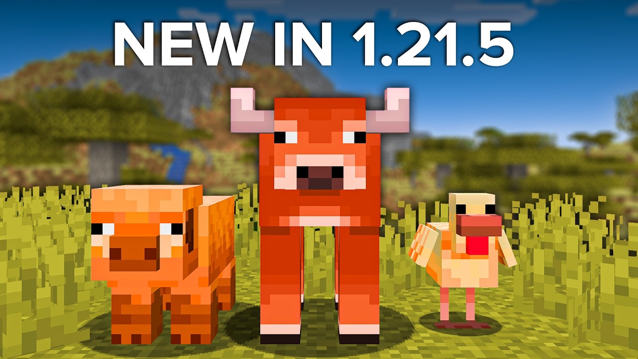 Всё НОВОЕ в обновлении Minecraft 1.21.5