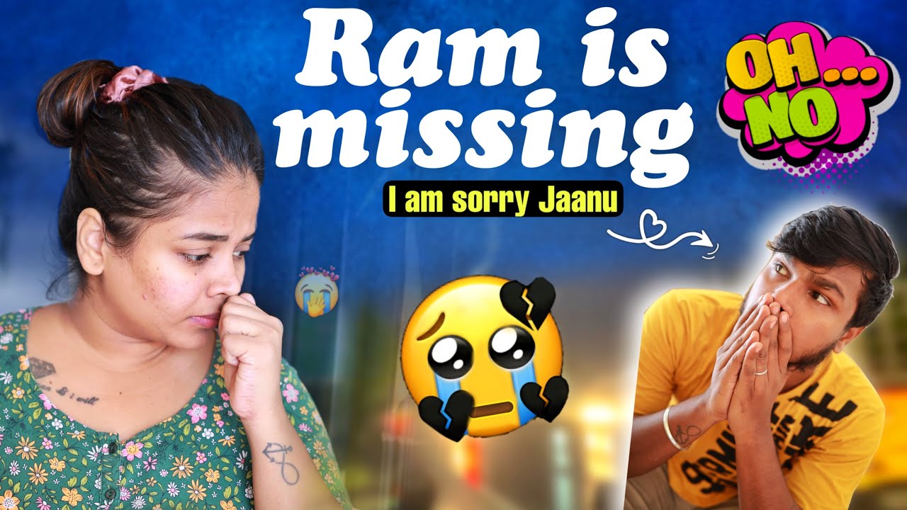 THE SCARIEST DAY 😭 We lost Ram somewhere 😩 ⚡️| Ram With Jaanu