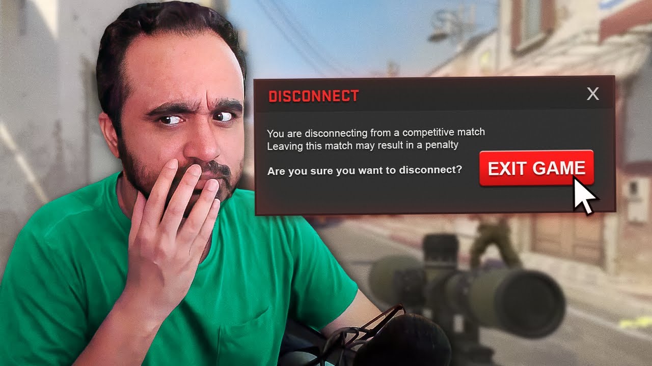 Squeex RAGE QUITS his Counter-Strike stream…