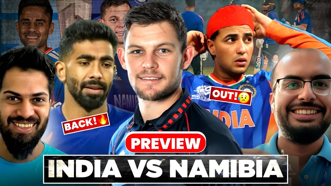WILL SANJU GET HIS WORLD CUP START? | INDIA VS NAMIBIA PREVIEW
