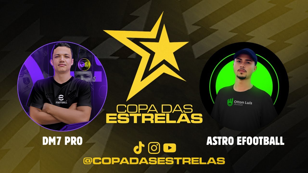 DM7 PRO VS ASTRO EFOOTBALL 🔥 3&ordf; RODADA Na @CopadasEstrelass   EFOOTBALL 2026 MOBILE
