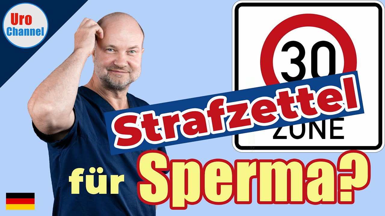 50 km/h: Wie weit fliegt Sperma? | Urologe Göttingen