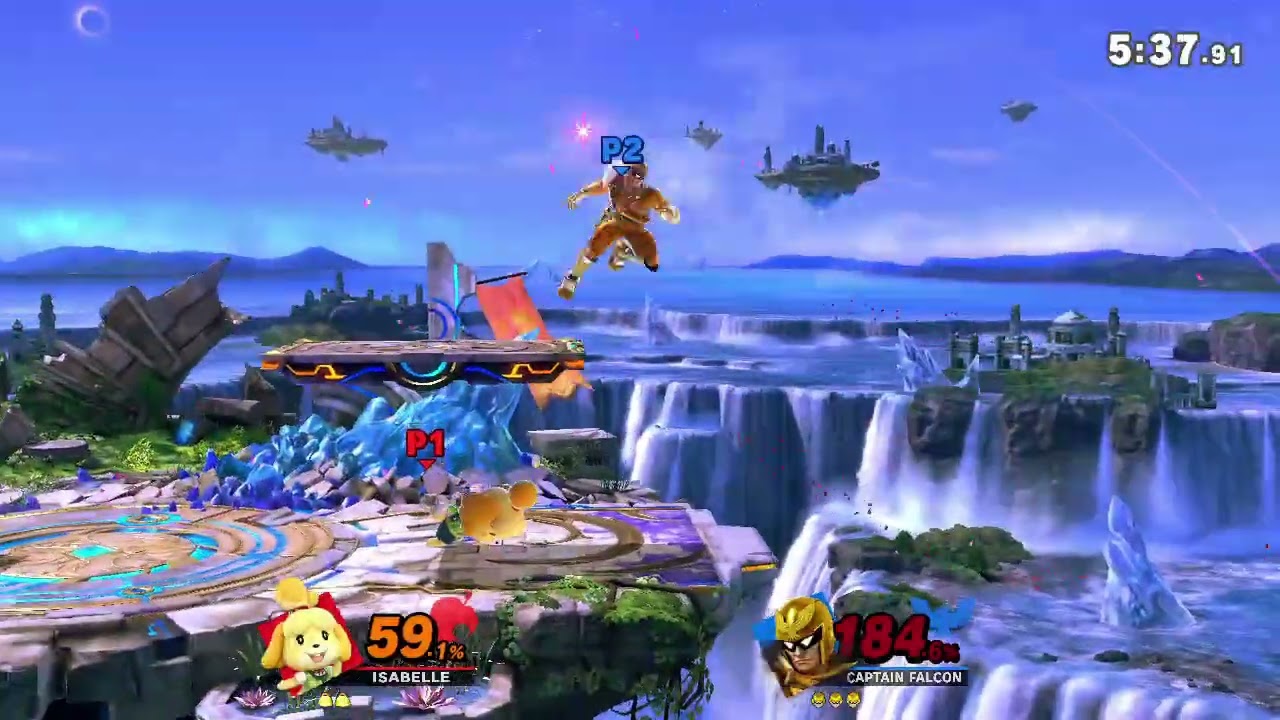 Isabelle VS Captain Falcon
