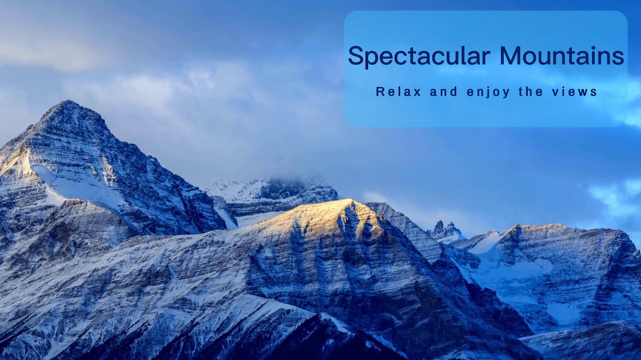 Relaxing Mountain Views | Breathtaking Scenery for Peace & Calm #relaxing #relaxingvideo #asmr