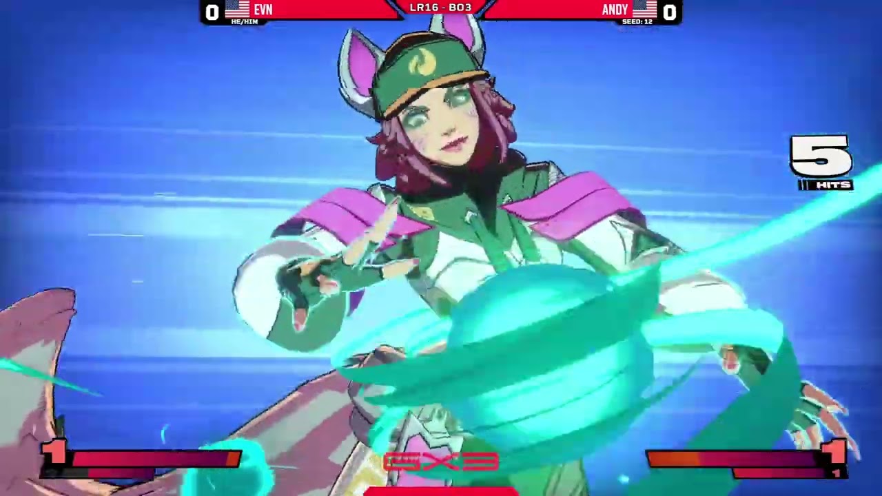 evn vs Andy - Losers Top 16 - 2XKO Mixed | GX3