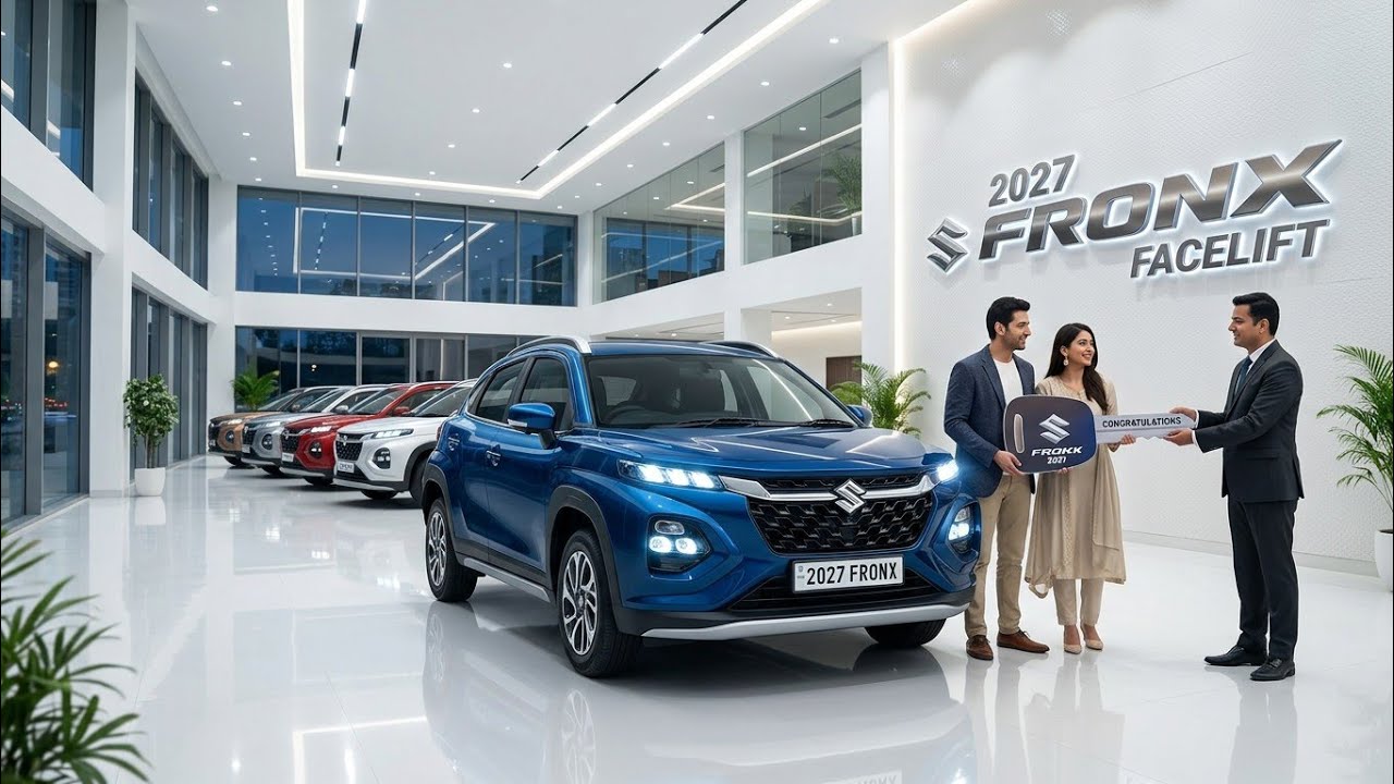 Maruti Suzuki Fronx Facelift 2027 Officially Released!!! Price, Features, Mileage & Full Review !