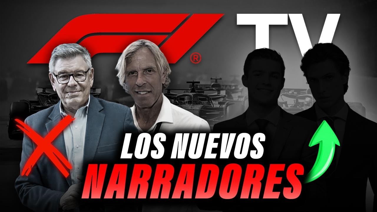 😲 ¡ADIÓS a Tornello y Fossaroli! ¿Quiénes serán los NARRADORES en español de F1TV?