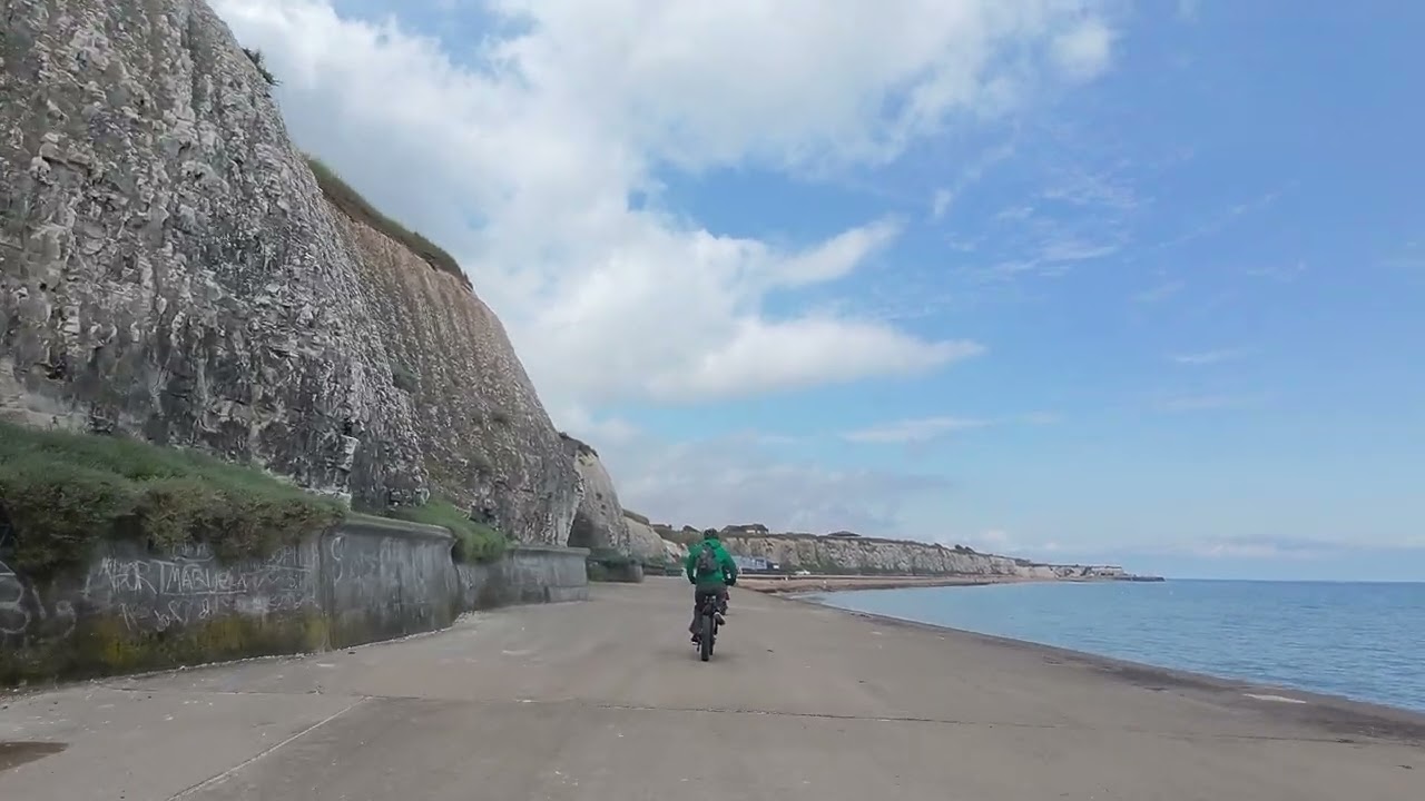 Part 1..The viking trail, kent coastal ebikeing it...with a lil stack at the end lol