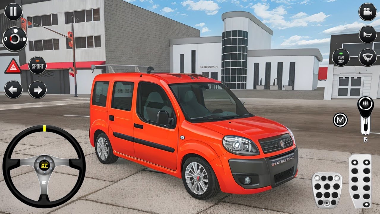 Modifiyeli Renault Kangoo Araba Park Etme Oyunu - Kangoo Drift & Araba Oyunu #2 - Android Gameplay