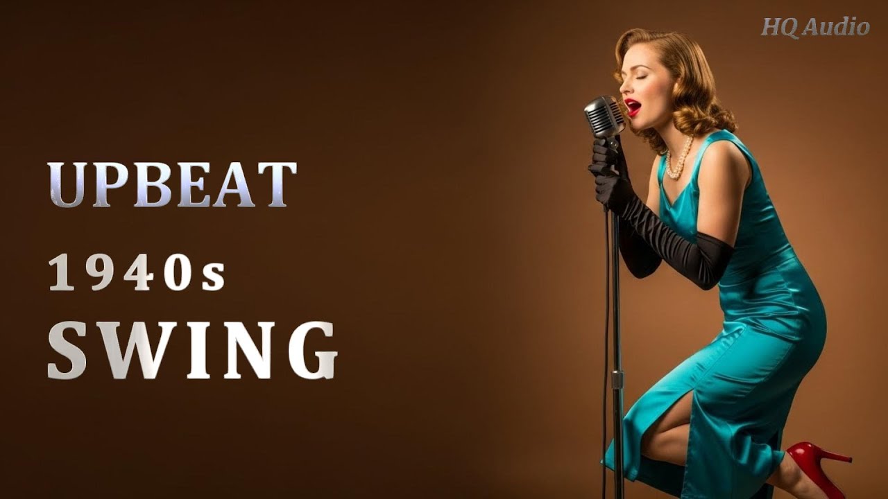 🎵 Upbeat 1940s Swing Jazz🎺 Energetic Big Band Vintage Jazz (Clean Sound) HQ Audio.