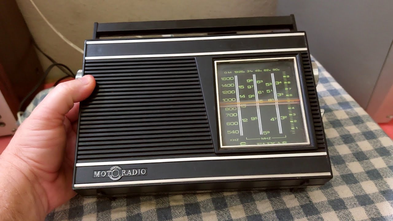 Rádio Motorádio RP-M62 – 6 Faixas com Estilo  e Alta Performance