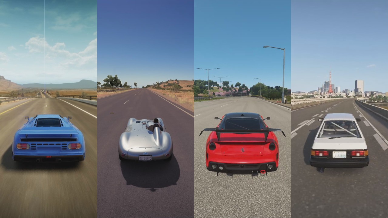 The Fastest Car by Top Speed in every Forza Horizon game - Full Runs, Tuning Setups shared