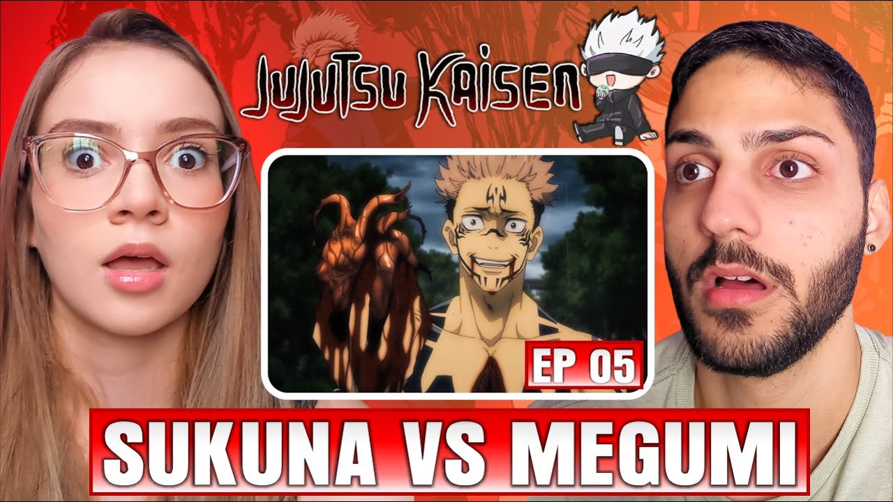 (ITADORI MORRE?? 😱) Professora de Geografia ASSISTE JUJUTSU KAISEN  | EPISÓDIO 5 | DUBLADO | REACT