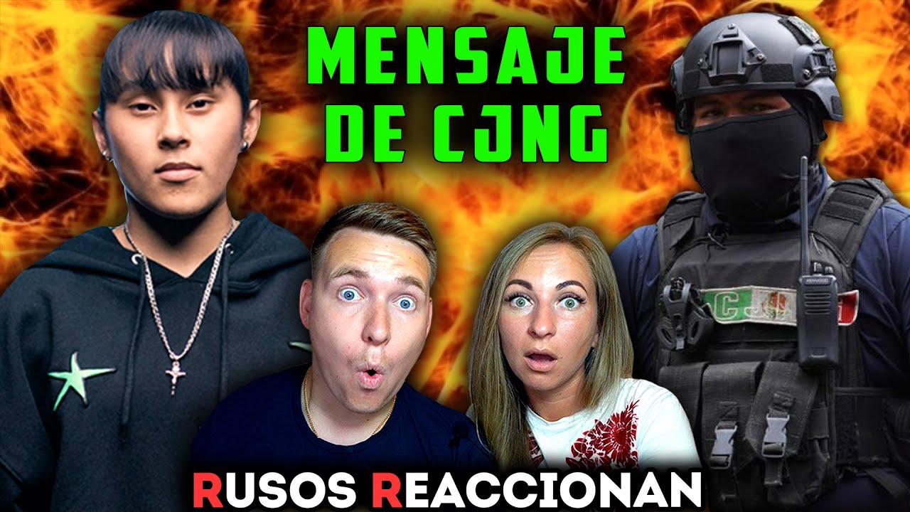 😱CJNG ENVIA MENSAJE a YAHRITZA y SU ESENCIA POR HABLAR MAL DE MÉXICO 🇲🇽 | RUSOS REACCIONAN a MEXICO