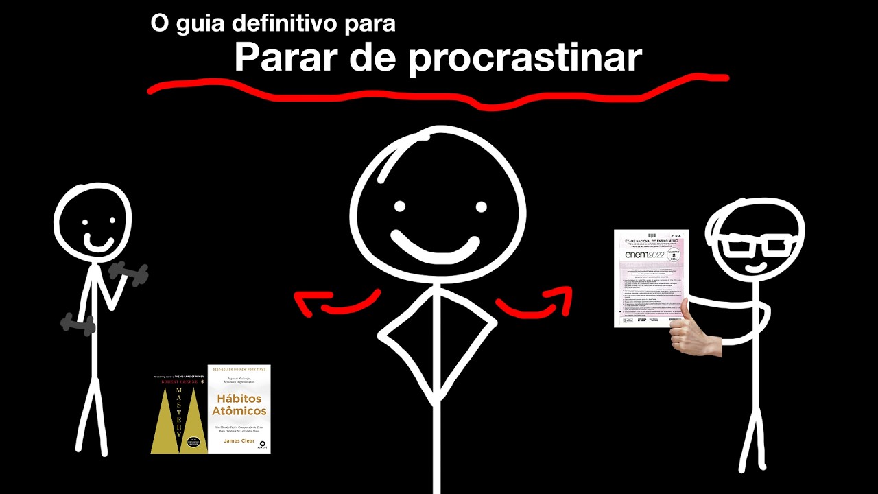PARAR de PROCRASTINAR &eacute; bem f&aacute;cil, na real.