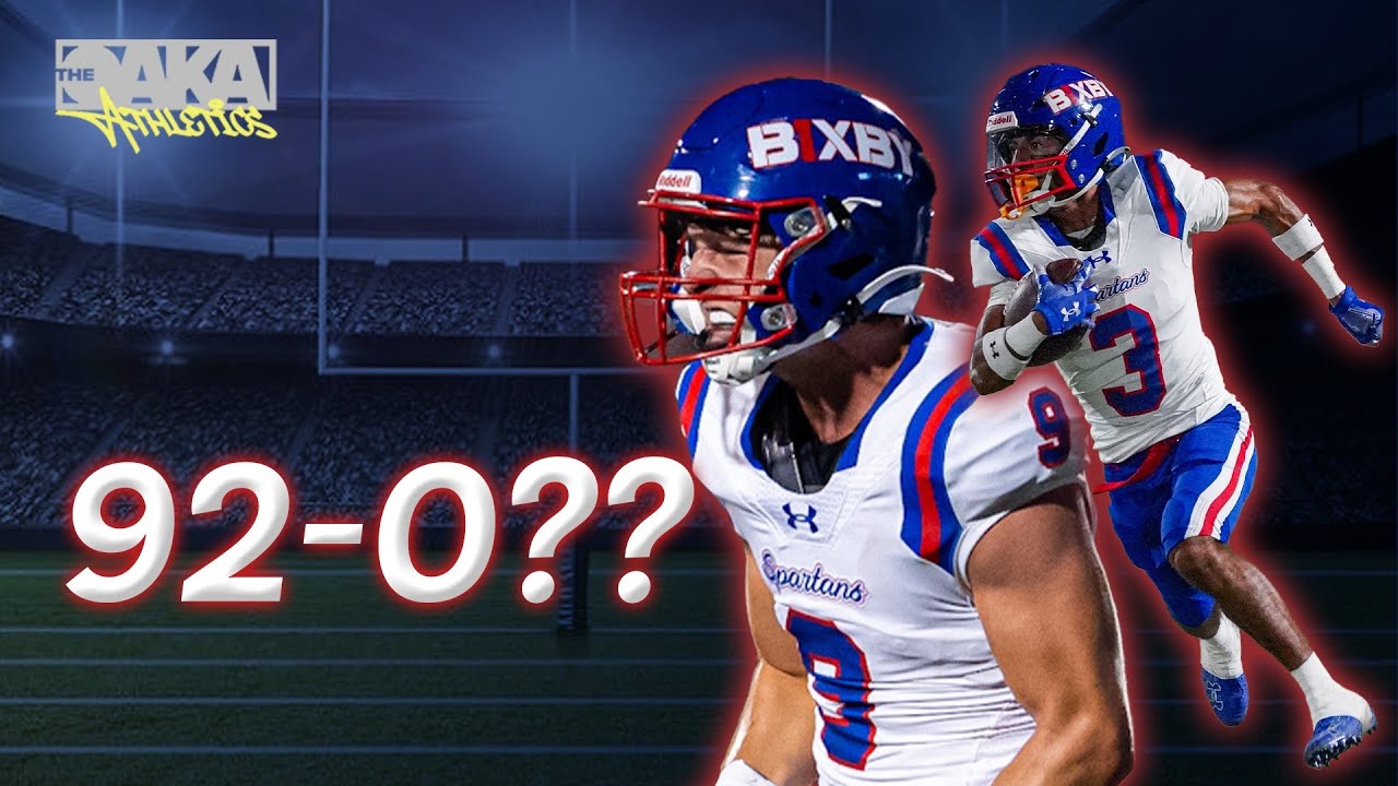 The Bixby Spartans are DOMINATING Oklahoma Football
