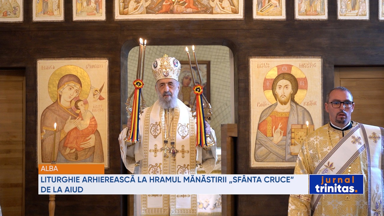 Liturghie arhierească la hramul Mănăstirii „Sfânta Cruce” de la Aiud