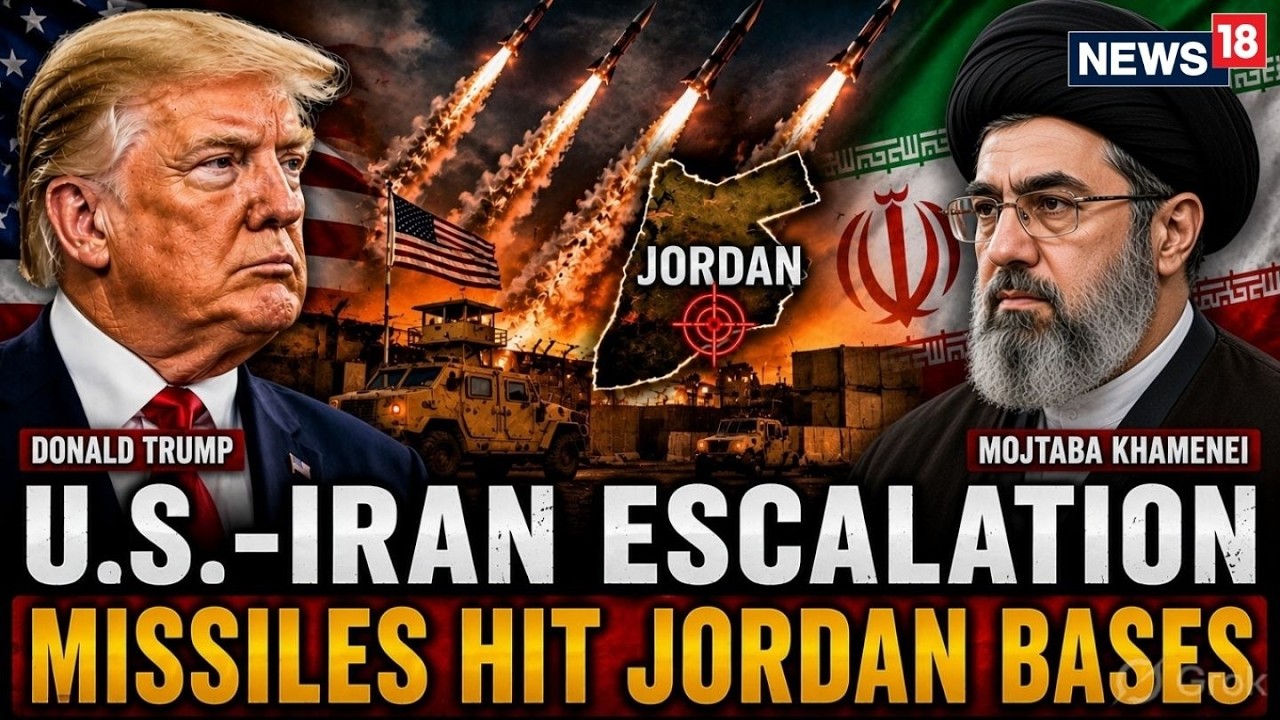 US-Iran War LIVE | Iran Fires Missiles at U.S. Bases in Jordan, 8 Missiles Intercepted | N18G