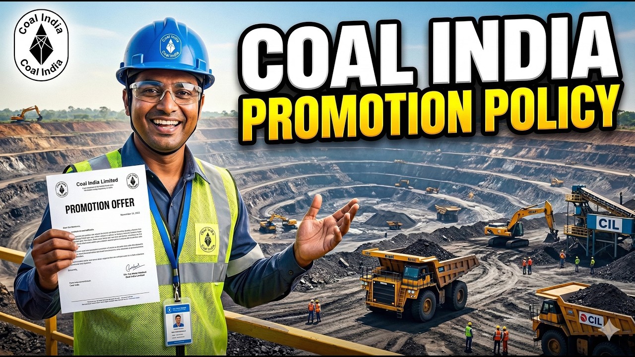 Coal India Promotion Policy: MT to CMD Career Path & Salary Growth 2026