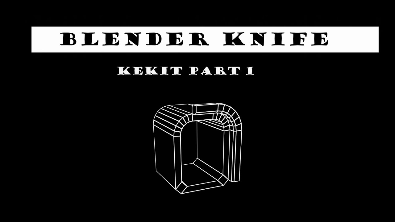 KeKit аддон для Blender часть 1 Modeling (Ускоряем моделирование)