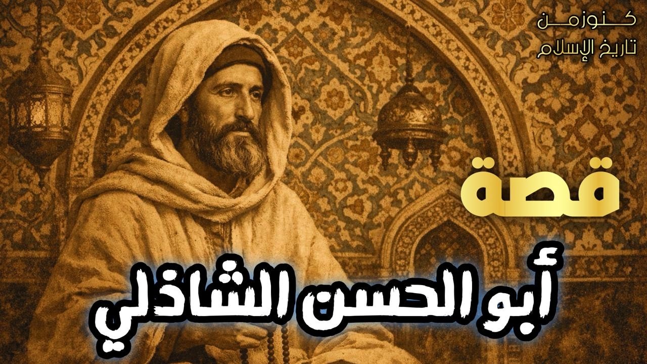 حياة الإمام أبو الحسن الشاذلي من البداية إلى النهاية | قصة ملهمة من تاريخ التصوف الإسلامي