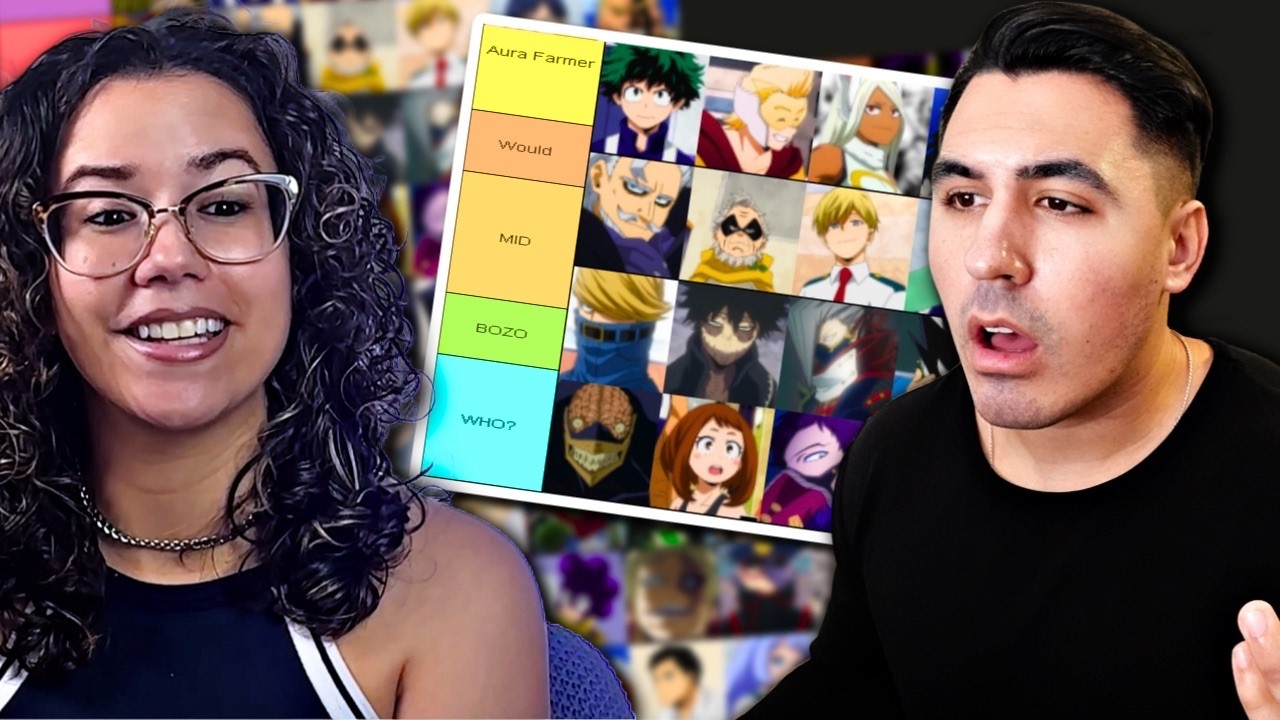 Ranking My Hero Academia Characters with @YayReacts