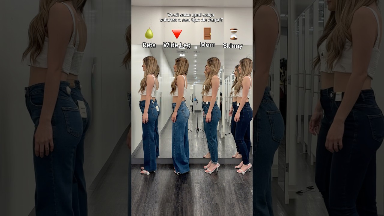 Voc&ecirc; sabe qual cal&ccedil;a valoriza o seu tipo de corpo?