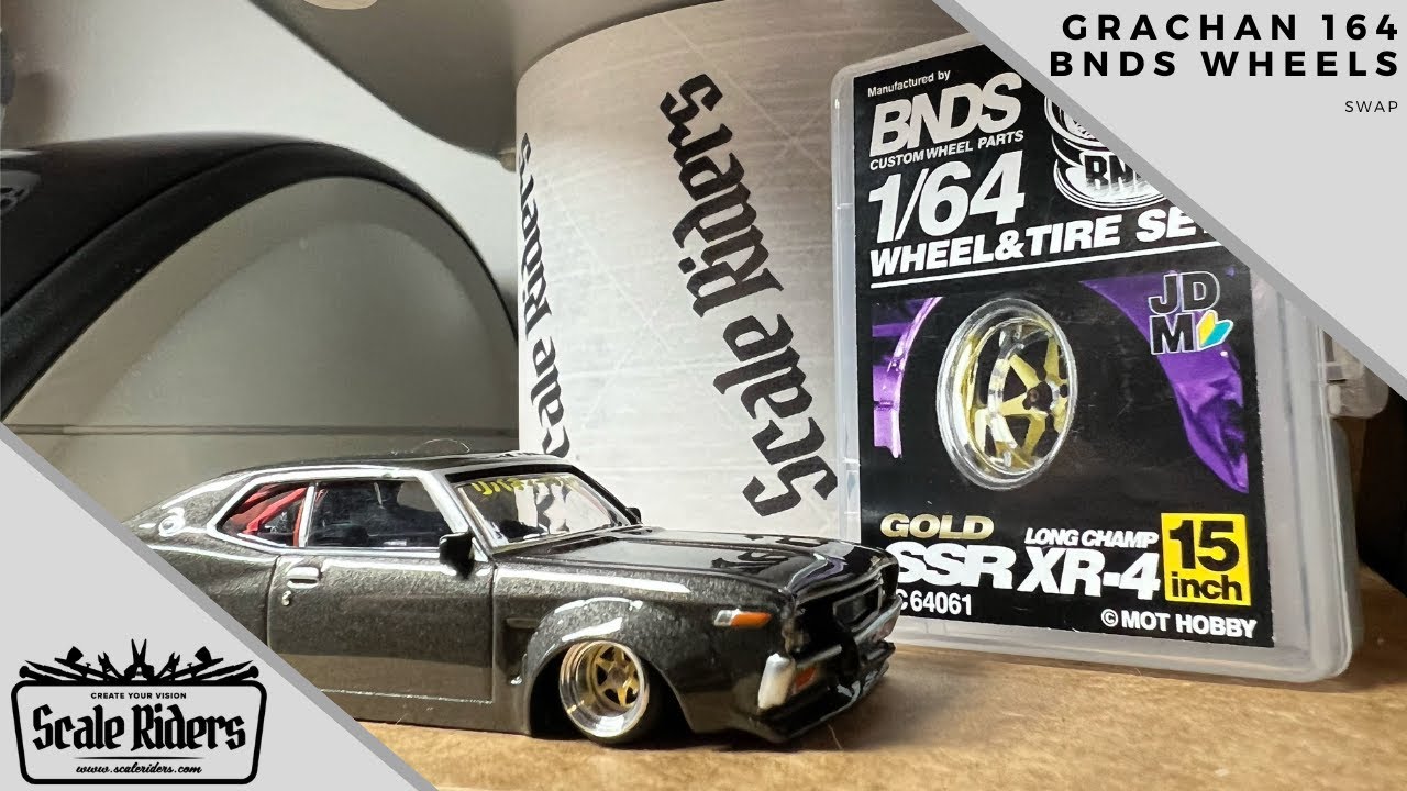 Aoshima Liberty Walk Grachan 1/64 Scale Diecast BNDS Wheel Swap