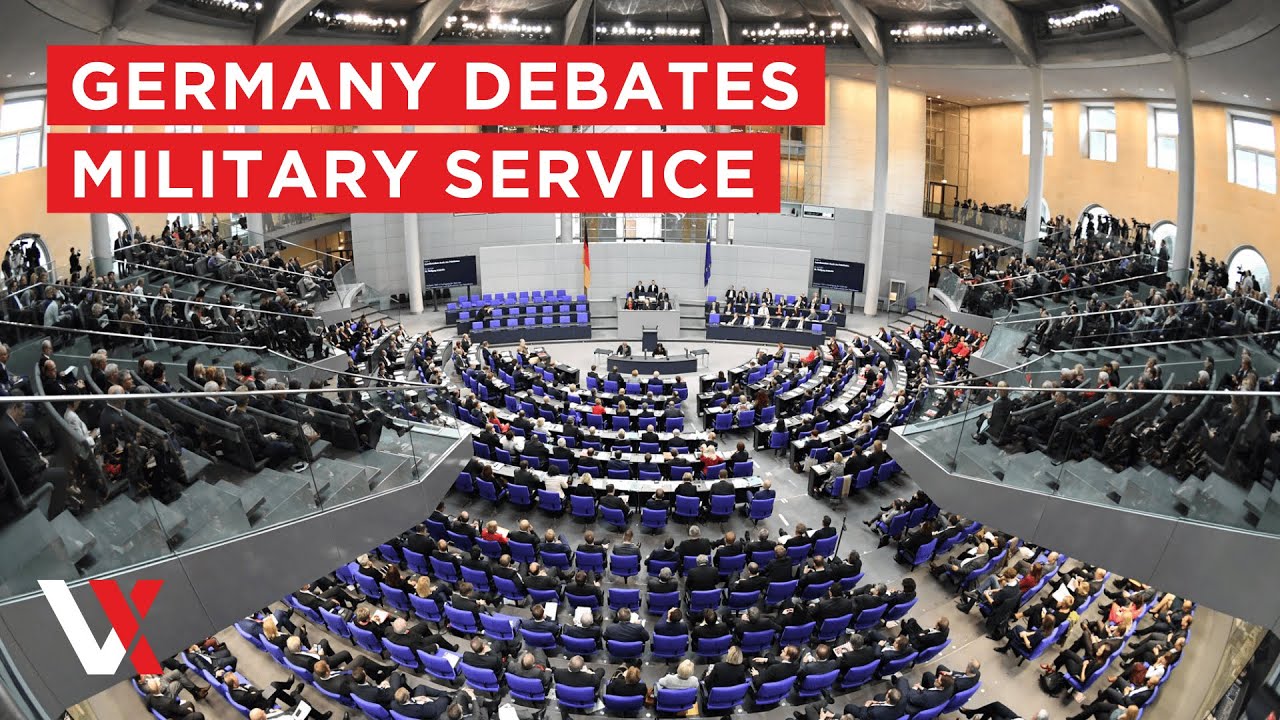 LIVE | Heated Debate In German Parliament On Compulsory Military Service | VERTEX
