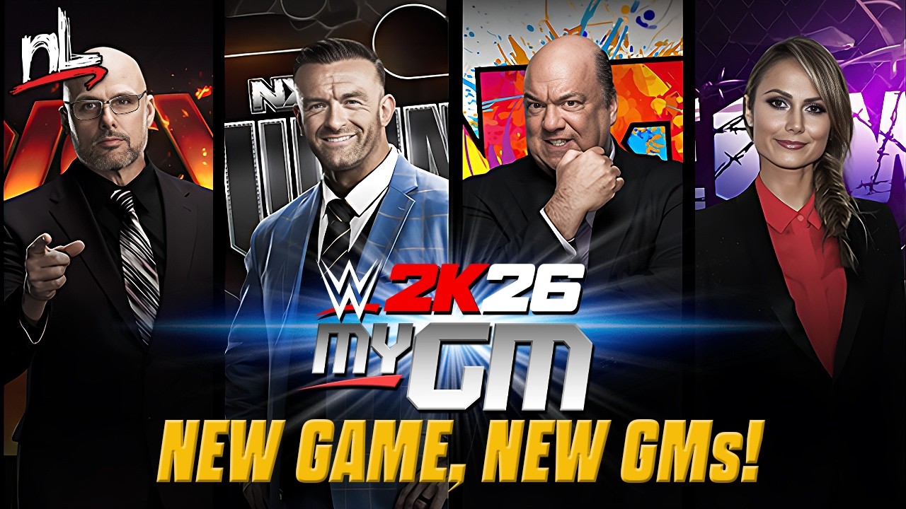 WWE 2K26 MyGM: 4 Player Season!