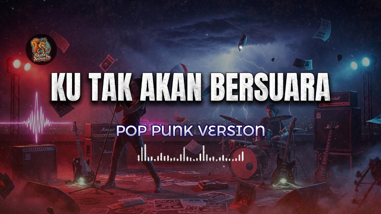 Ku Tak Akan Bersuara - Nike Ardilla (Pop Punk Version) | Skate Anthem ID