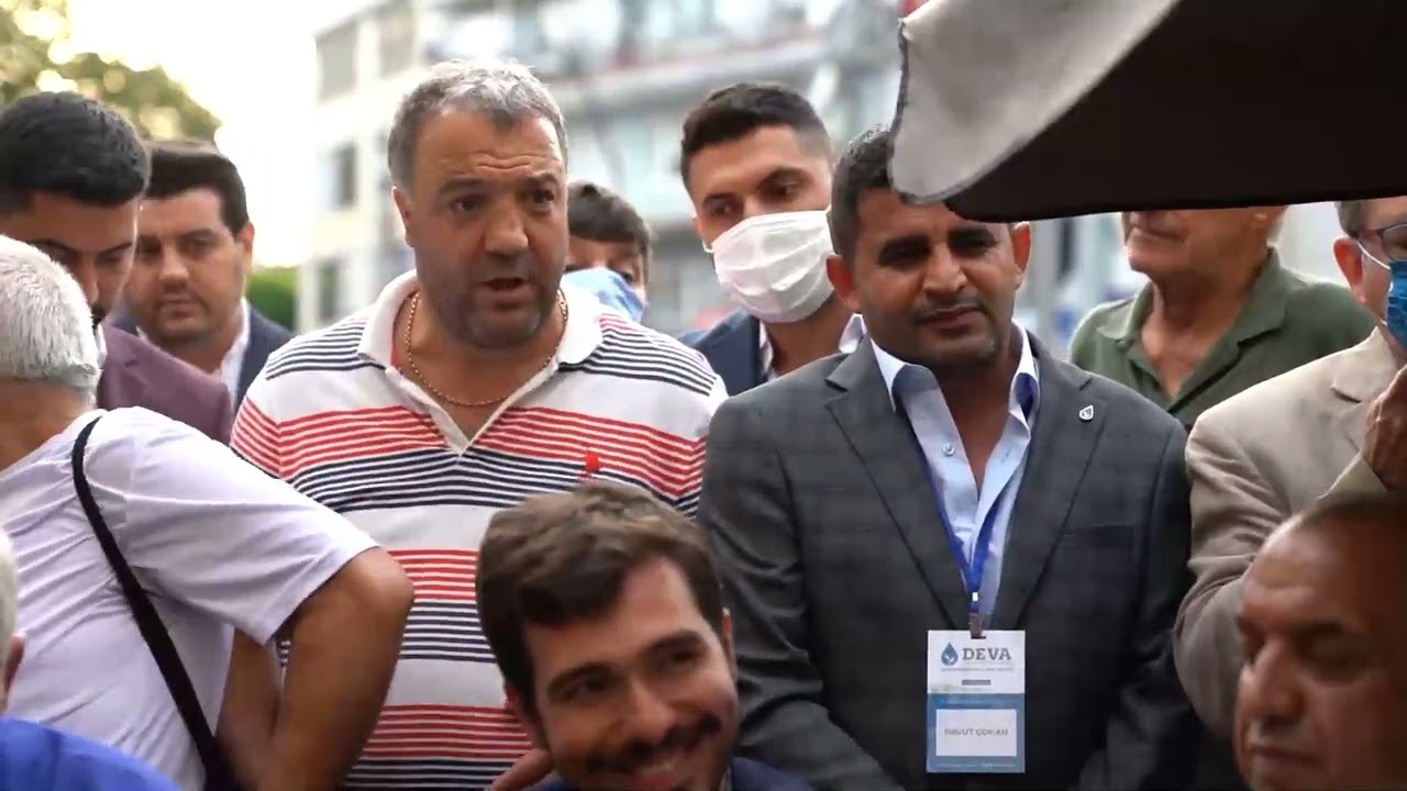 Ali Babacan'ın İstanbul Büyükçekmece'deki Çay Sohbeti