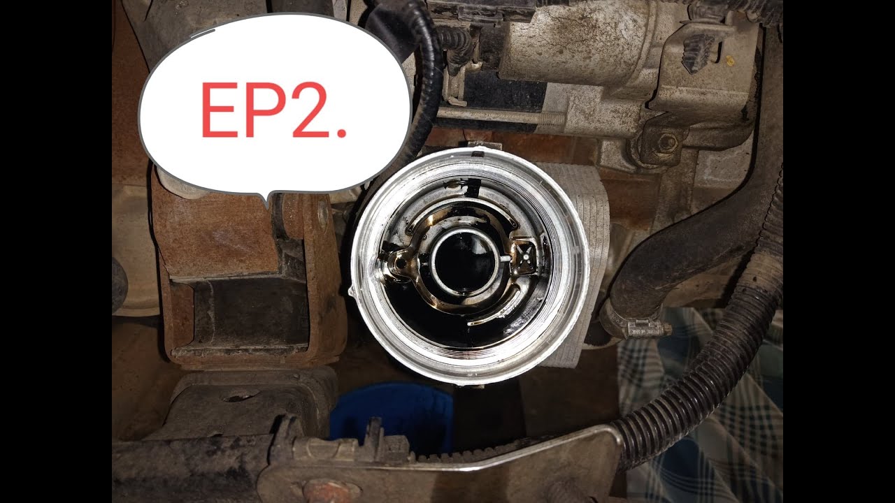 EP2.เปลี่ยนกรองน้ำมันเครื่องด้วยตัวเอง (จุดปราบเซียน) (FORD MAZDA 2.2)