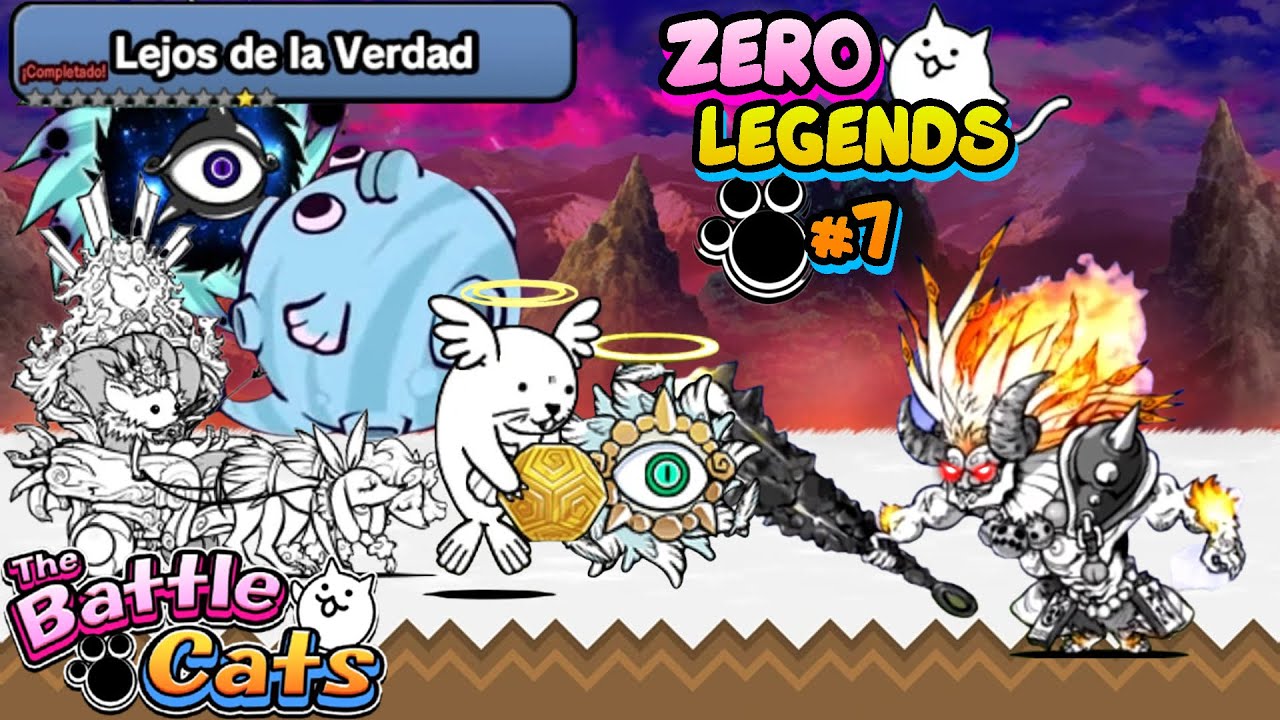 LOS ENEMIGOS MAS MOLESTOS | CAPITULO 7 | ZERO LEGENDS | LEJOS DE LA VERDAD | THE BATTLE CATS