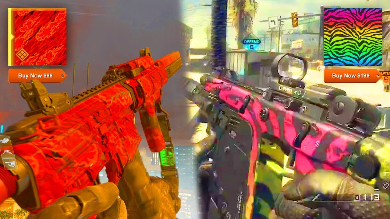 10 of The Rarest COD Camos of All Time