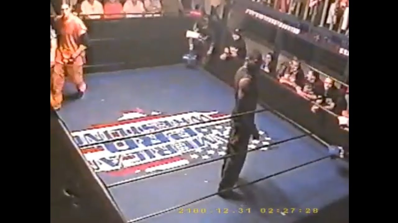 Nick Fury 🆚 Dirty 7-20-2001 American pro wrestling cruiserweight championship match 🏆