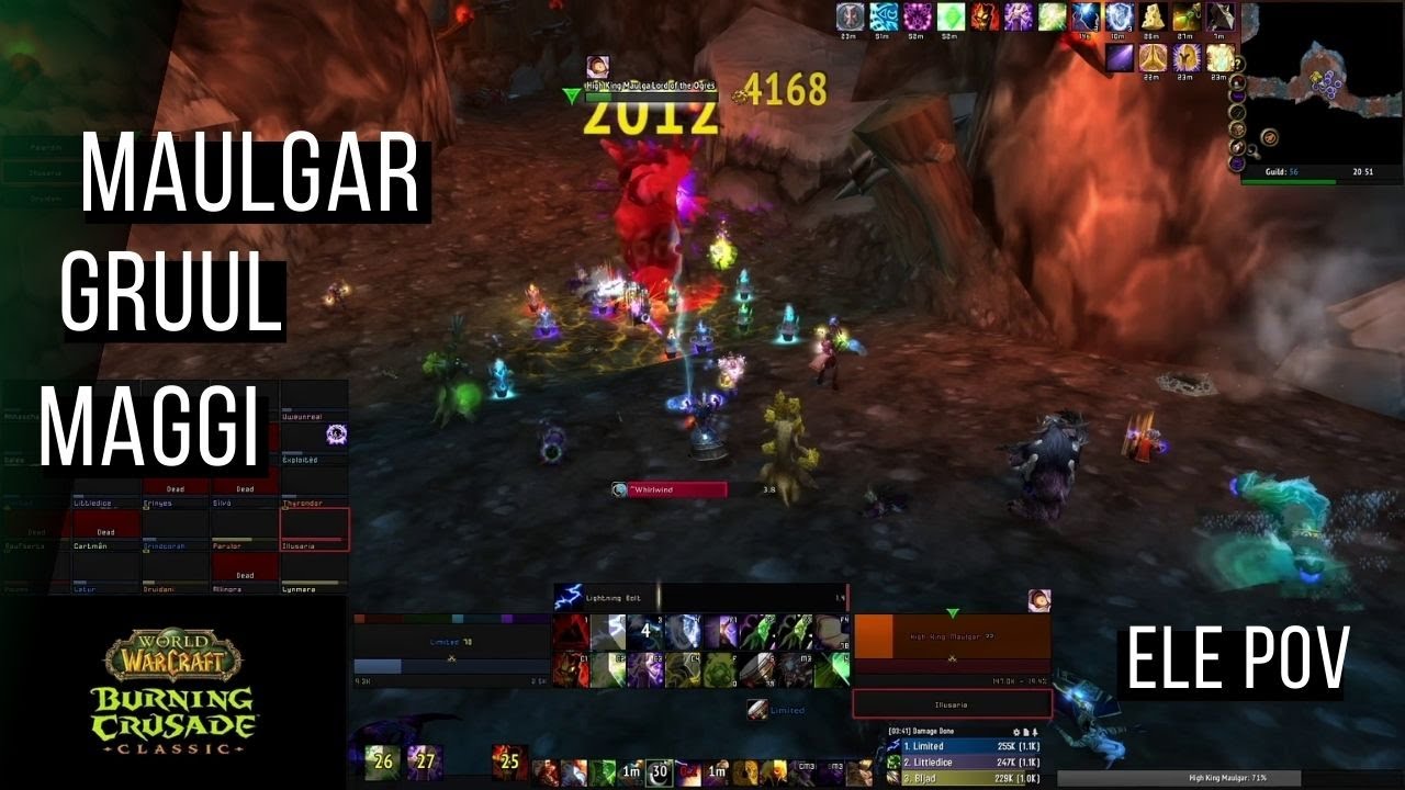 TBC Maulgar Gruul Maggi || 1.4k Elemental Shaman || #51