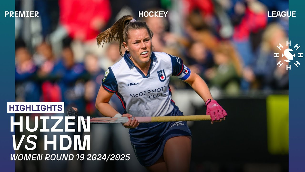 Slotfase strafbal bepaalt degradatiekraker 👀HUI - HDM 🏑Tulp Hoofdklasse Dames ‘24/’25 | Samenvatting
