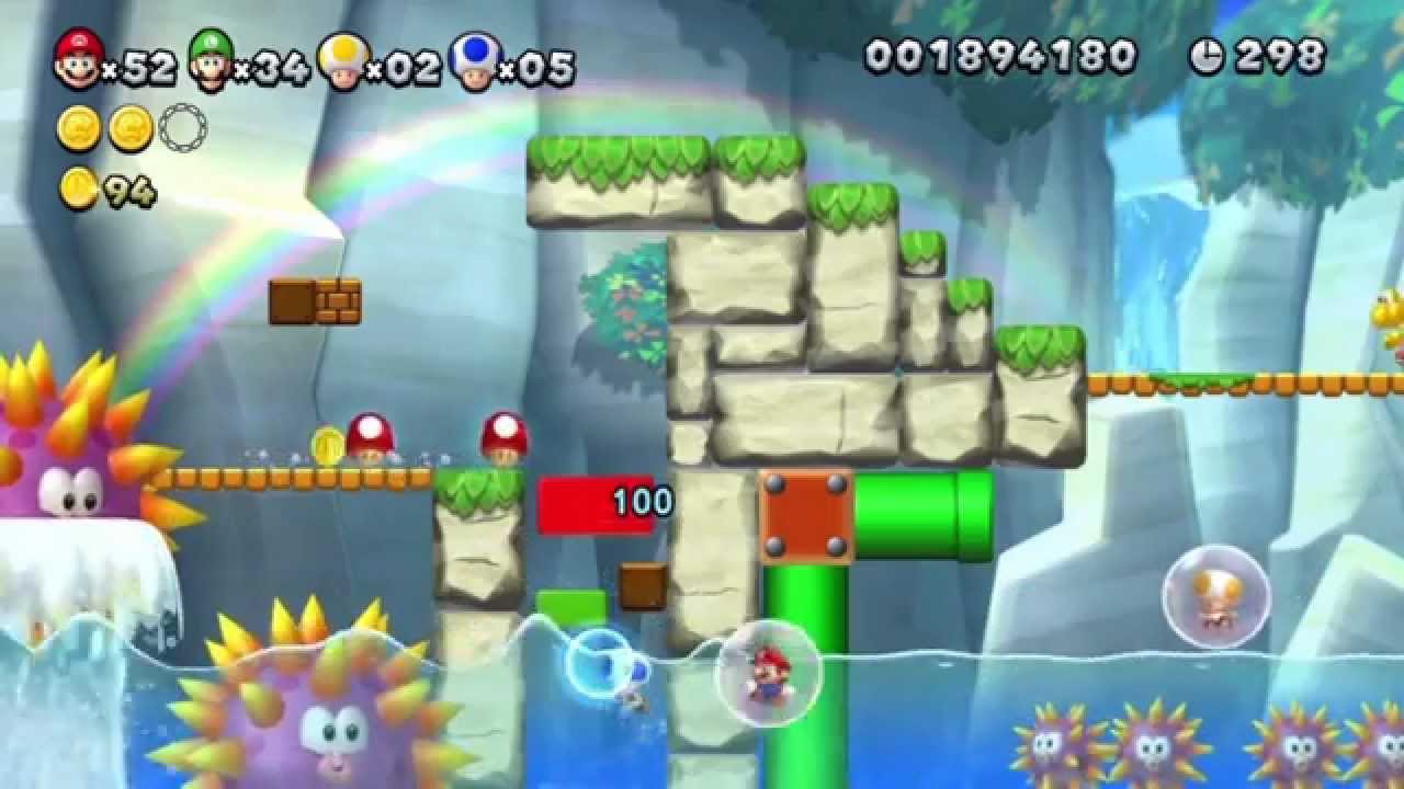 New Super Mario Bros. U co-op walkthrough (with commentary) Part 9