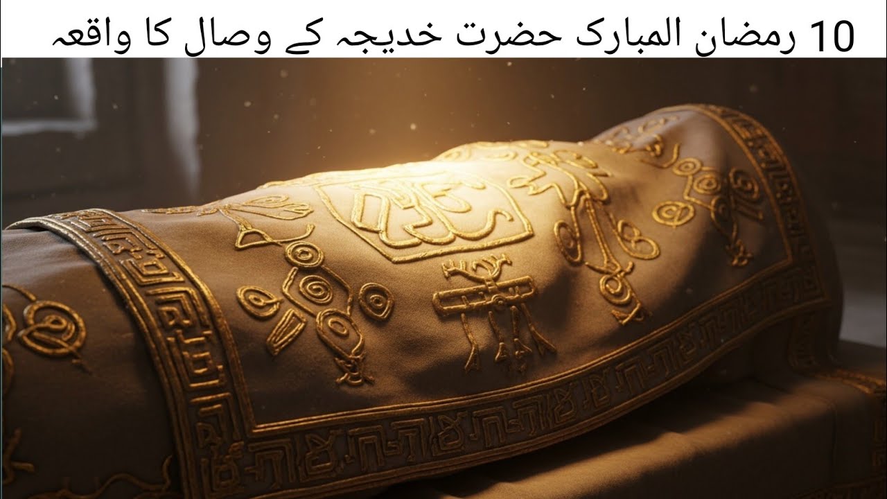 10 RAMADAN UL MUABARK/UME WISAL SYEDA KHADIJA R.A#islamicvideo #history 
