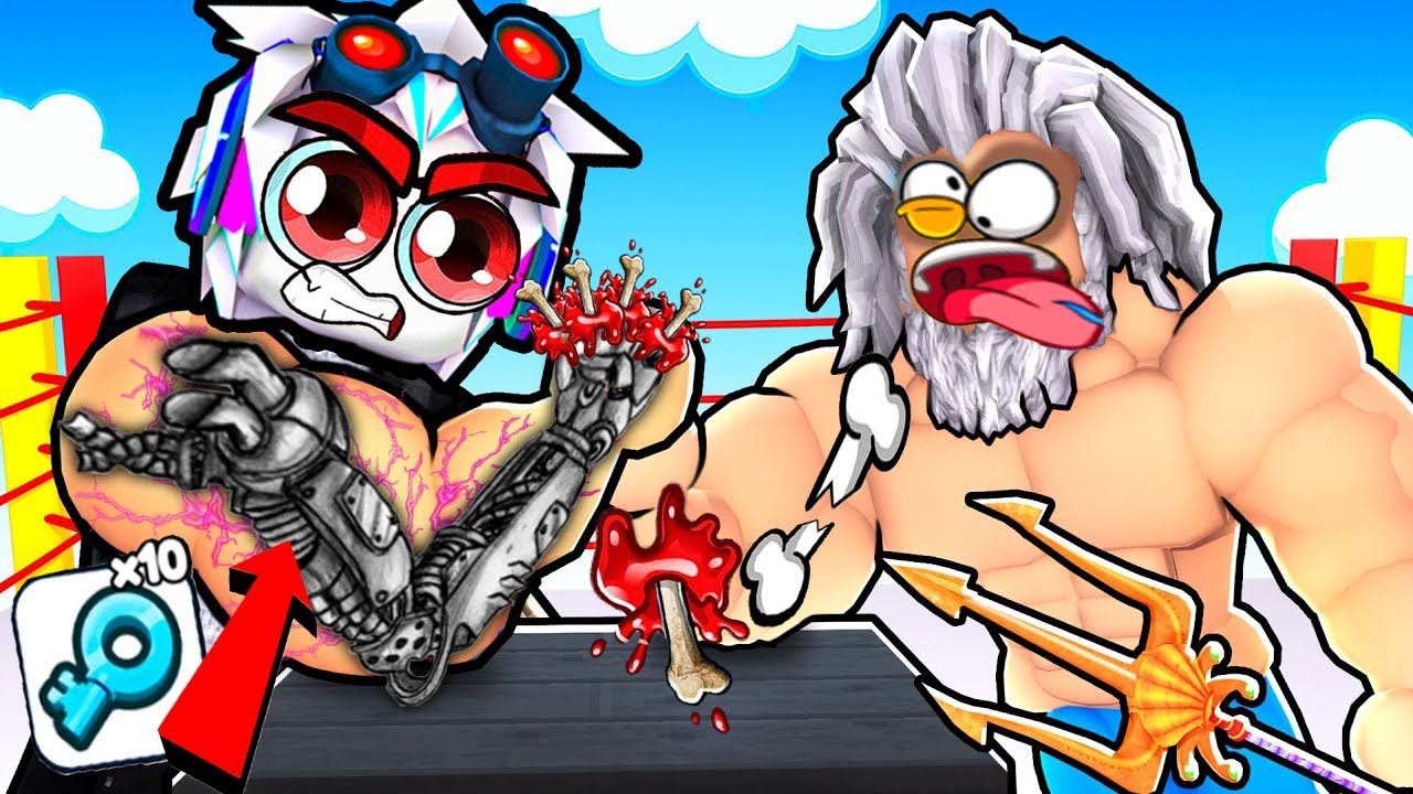 ЧИТЕРСКАЯ РУКА ДАЕТ МНЕ КВИНТИЛЛИОНЫ СИЛЫ В СИМУЛЯТОРЕ АРМРЕСТЛИНГА! ROBLOX Arm Wrestle Simulator