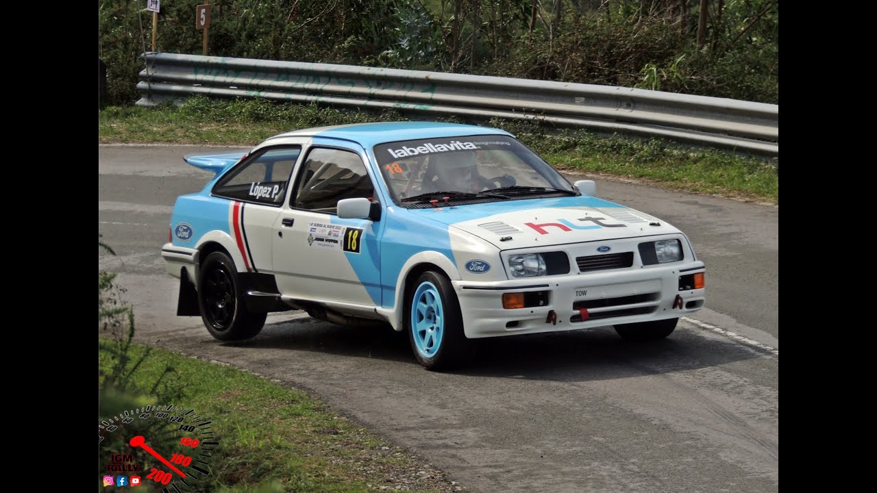 On Board - Pablo López Ford Sierra Cosworth Grupo A - Subida al Sueve 2022