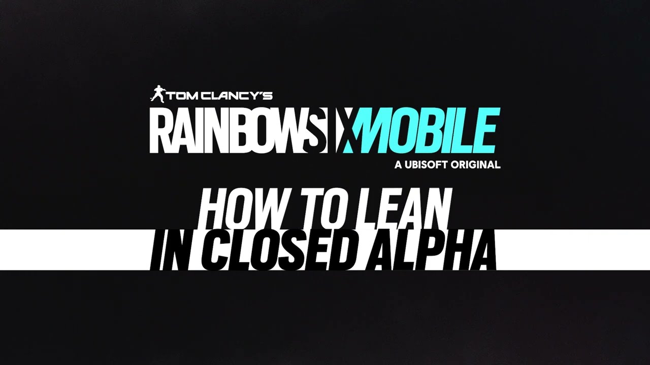 Lean Mechanic in Rainbow Six Mobile Closed Alpha