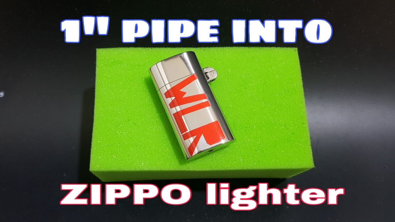 Making A Zippo Lighter / DIY zippo Lighter
