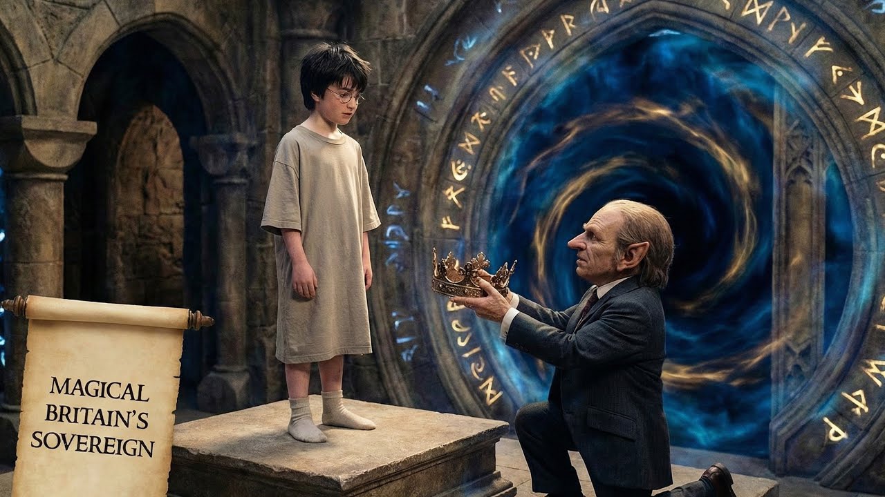 What If Harry Potter Summoned To Gringotts At Age 7 & Discovered He Was The King Of Magical Britain