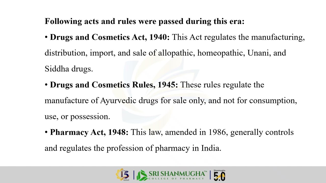 Regulatory affairs   Part 1