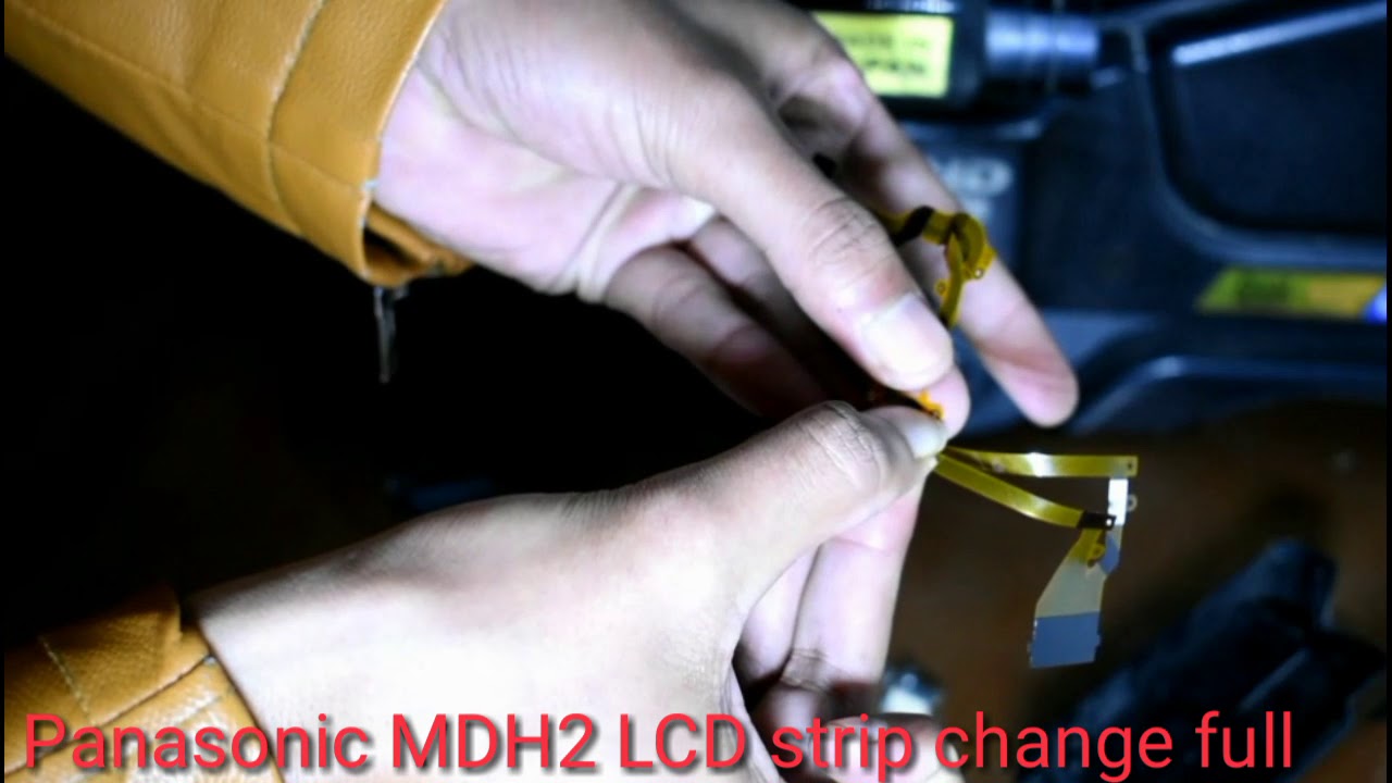 Panasonic MDH2 camcorder LCD strep Chang