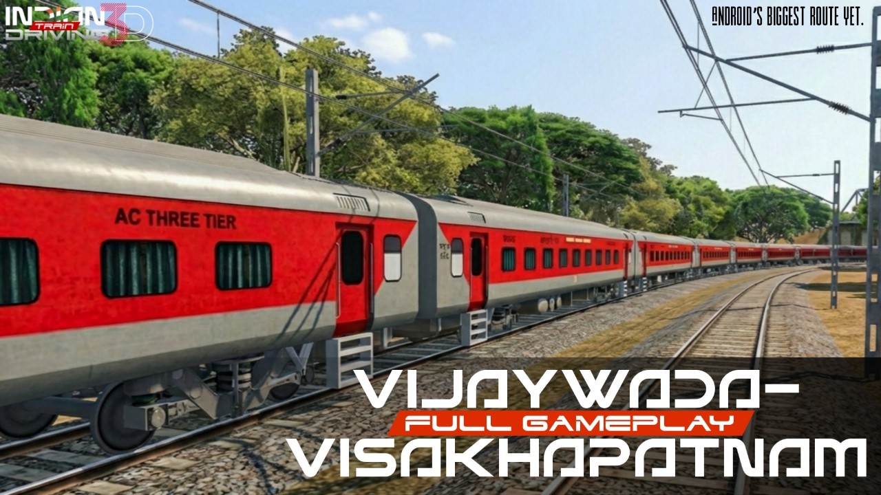 Indian Train Driving 3D • Full Route Gameplay • This February End